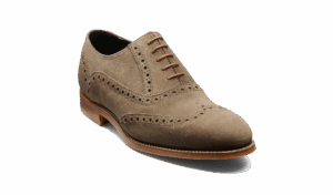Barker Grant - Light Visone Suede Brogues