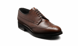 Barker Livingston - Dark Brown Fine Grain Brogues