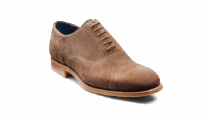 Barker Pullman - Brown Suede Oxfords