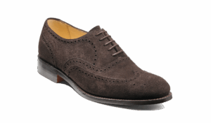 Barker Malton - Ebano Suede Brogues