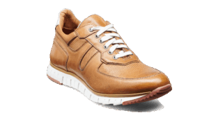 Barker Pace - Cognac Natural Trainers