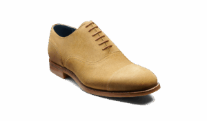 Barker Pullman - Sand Suede Oxfords