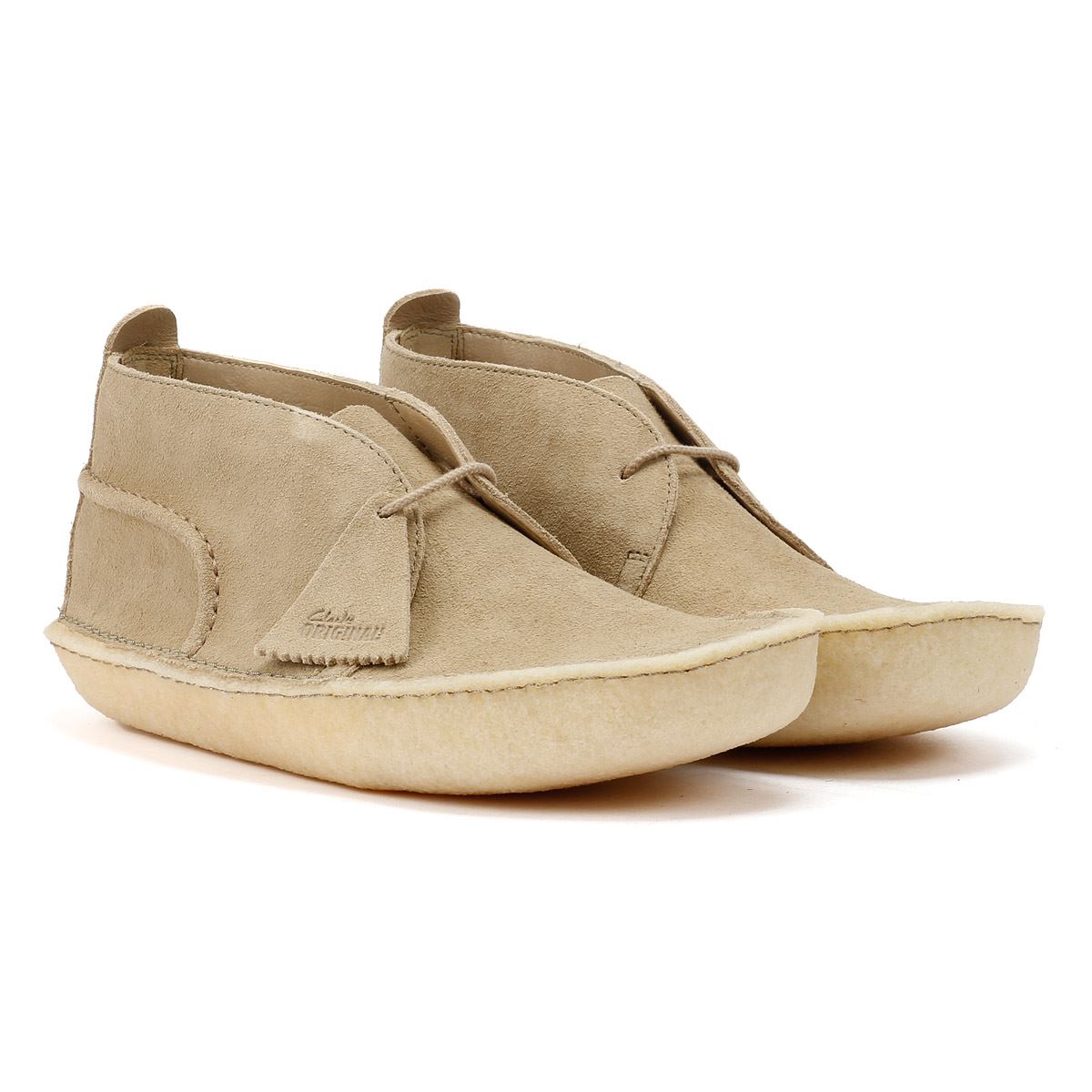 Buy Clarks Originals Desert Rain Suede Men's Dark Sand Boots new