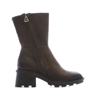 Moda In Pelle Allura Grey Leather Boots