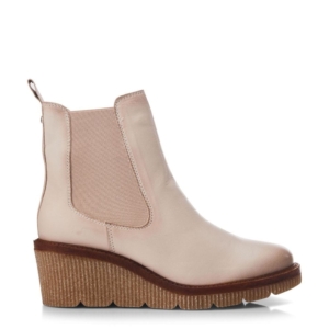 Moda In Pelle Audyn Cream Leather Boots