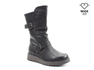 Heavenly Feet Hannah4 WIDE FIT EEE Mid Boot