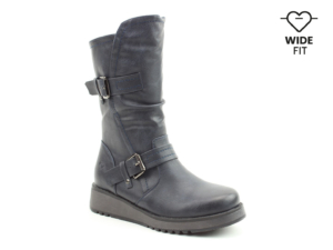 Heavenly Feet Hannah4 WIDE FIT EEE Mid Boot