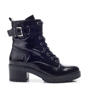 Moda In Pelle Beyza Black Patent Leather Boots