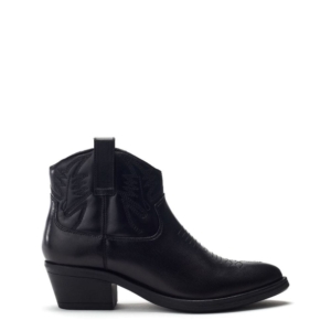 Moda In Pelle Bracknell Black Leather Boots