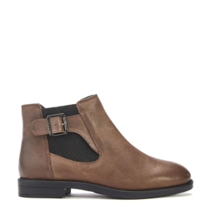 Moda In Pelle Bryana Grey Leather Boots