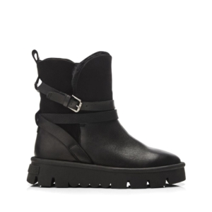 Moda In Pelle Cassa Black Leather Boots