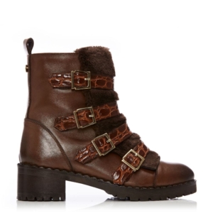 Moda In Pelle Channie Tan Leather Boots