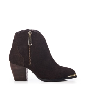 Moda In Pelle Dania Dark Brown Suede Boots