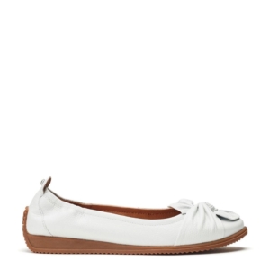 Moda In Pelle Echium White Leather 36 