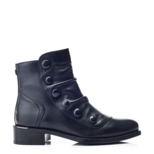 Moda In Pelle Elita Black Leather Boots