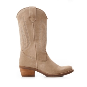 Moda In Pelle Fanntine Stone Suede Boots