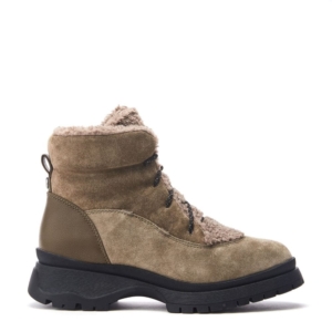 Moda In Pelle Frostie Khaki Suede Boots