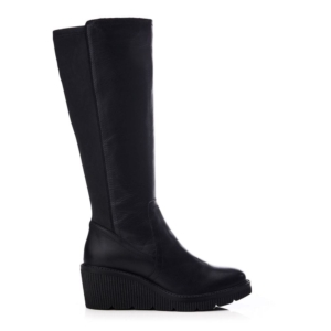 Moda In Pelle Harpette Black Leather Boots