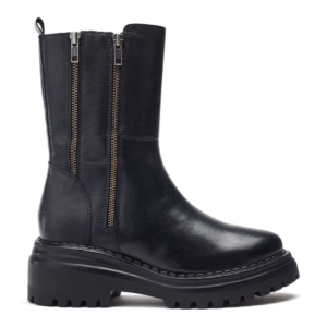 Moda In Pelle Luccia Black Leather Boots