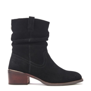 Moda In Pelle Oaissa Black Suede Boots