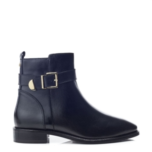 Moda In Pelle Obernai Black Leather Boots