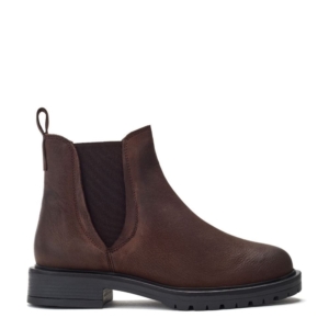Moda In Pelle Okasa Dark Brown Leather Boots