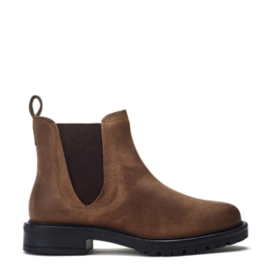 Moda In Pelle Okasa Taupe Leather Boots