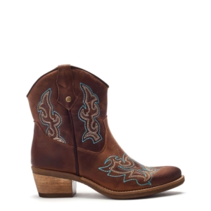 Moda In Pelle Olearia Tan Leather Boots