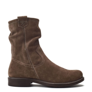 Moda In Pelle Olio Stone Suede Boots