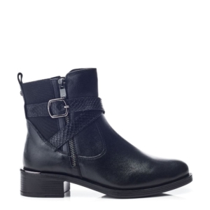 Moda In Pelle Oloron Black Leather Boots