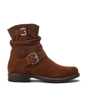 Moda In Pelle Ombre Tan Suede Boots