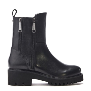 Moda In Pelle Opaline Black Leather Boots