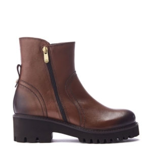 Moda In Pelle Oster Tan Leather Boots