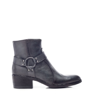 Moda In Pelle Otta Dark Pewter Leather Boots