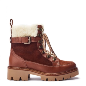 Moda In Pelle Ottavia Tan Leather Boots