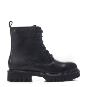 Moda In Pelle Presses Black Leather Boots