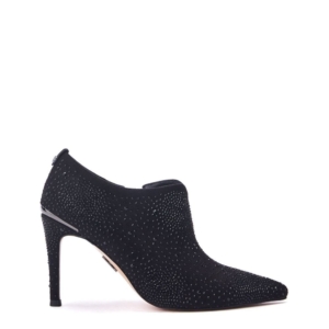 Moda In Pelle Quene Black Alcantara Boots