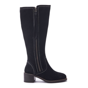 Moda In Pelle Rodell Black Suede Boots