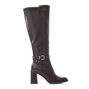 Moda In Pelle Umah Brown Snake Print Boots