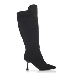 Moda In Pelle Ursa Black Alcantara Boots