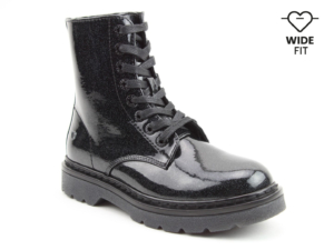 Heavenly Feet Justina2 Glitter WIDE FIT EEE Ankle Boot