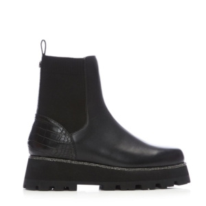 Moda In Pelle Gerri Black Leather