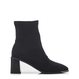 Moda In Pelle Loni Black Alcantara