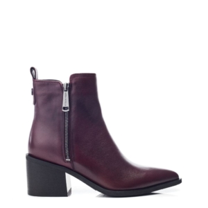 Moda In Pelle Perth Burgundy Leather