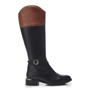 Moda In Pelle Sarlat Black-Tan Leather