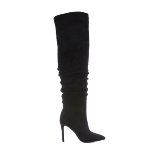 Moda In Pelle Siara Black Alcantara