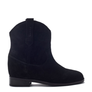 Shoon Sh Gallop Black Suede 41