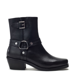 Shoon Sh Gee Black Leather 41