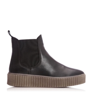 Shoon Sh Illom Black Leather 41