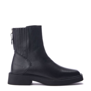 Shoon Sh Palmeras Black Leather 41